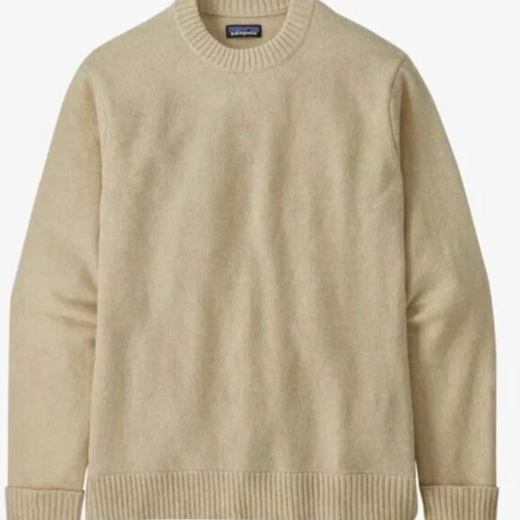 Patagonia Men's Recycled Wool-Blend Sweater in Natural - Picture 4 of 9